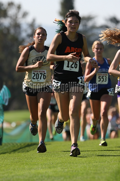 12SIHSD3-297.JPG - 2012 Stanford Cross Country Invitational, September 24, Stanford Golf Course, Stanford, California.